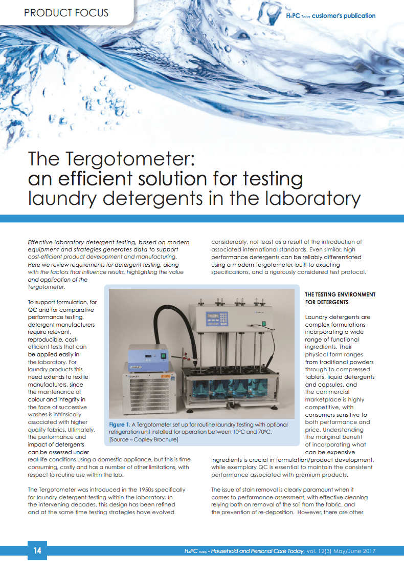 Household & Personal Care Article: May/June 2017