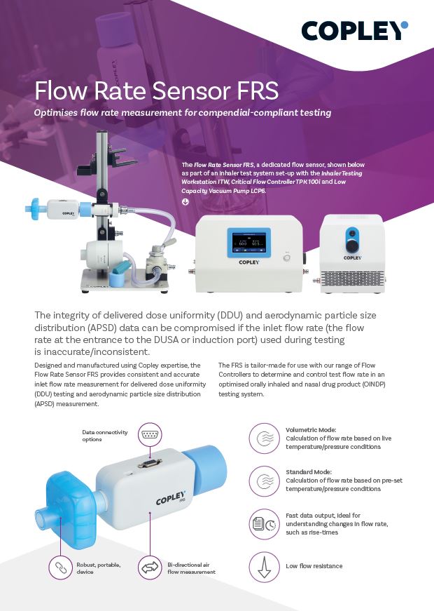 Flow Rate Sensor Brochure