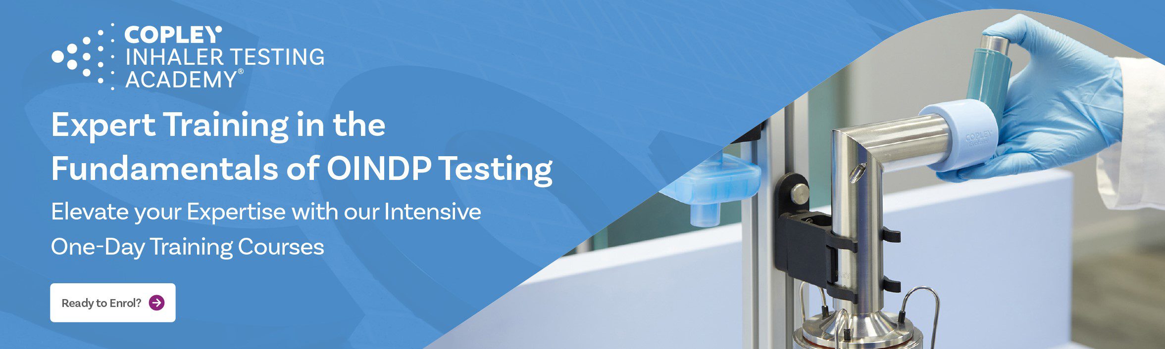 copley inhaler testing banner