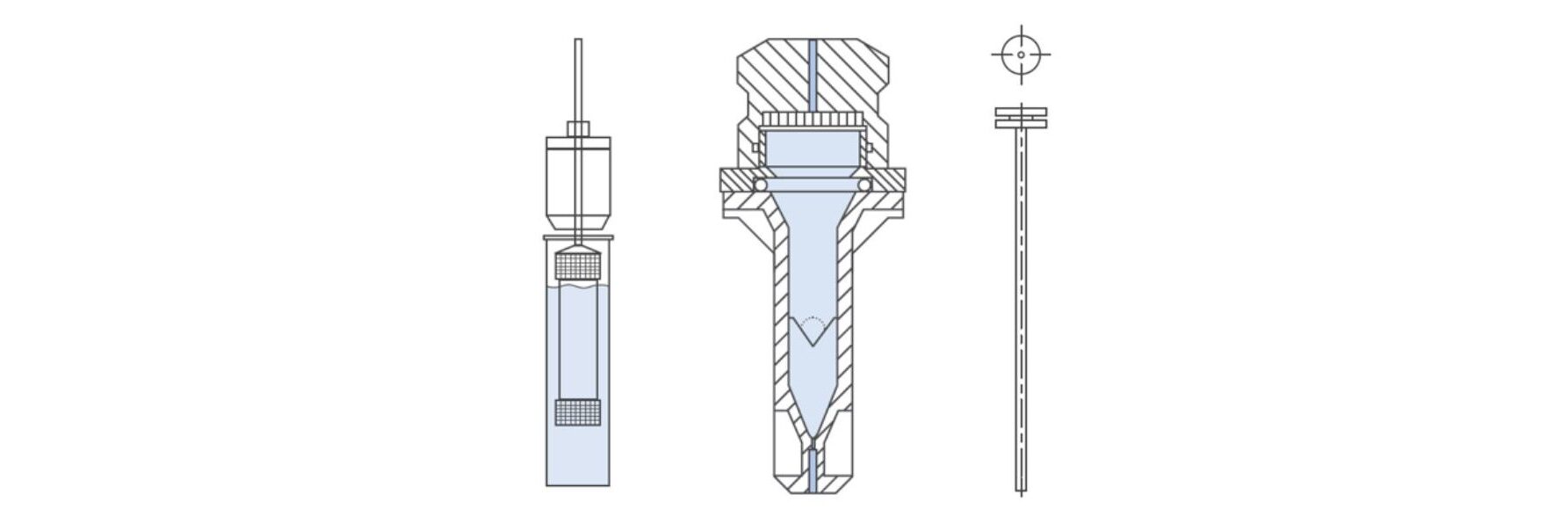 The schematic below shows the other three test apparatuses specified for OSD forms. Though less routinely deployed than Apparatus 1 and 2, these all have specific benefits and associated applications.

