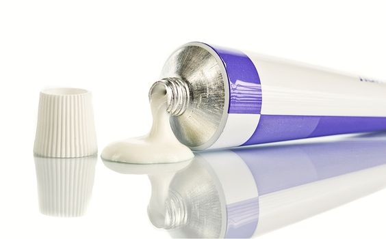 Tube of ointment